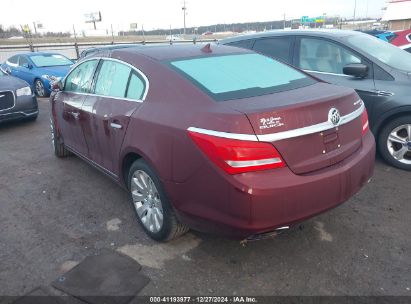 2014 BUICK LACROSSE PREMIUM I GROUP Maroon  Gasoline 1G4GE5G32EF294286 photo #4