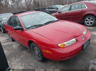 2001 SATURN SL1 Red  Gasoline 1G8ZH52891Z280959 photo #1