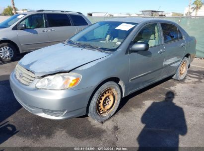 2004 TOYOTA COROLLA CE Gray  Gasoline 1NXBR32E84Z202085 photo #3