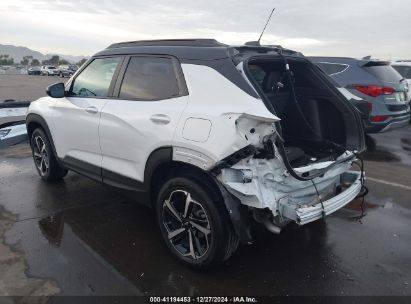 2021 CHEVROLET TRAILBLAZER AWD RS White  Gasoline KL79MUSL6MB068353 photo #4