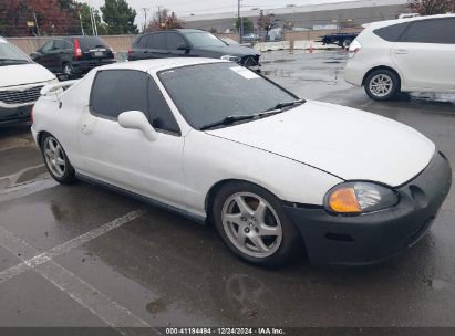 1995 HONDA CIVIC DEL SOL S White  Gasoline JHMEG1246SS000386 photo #1