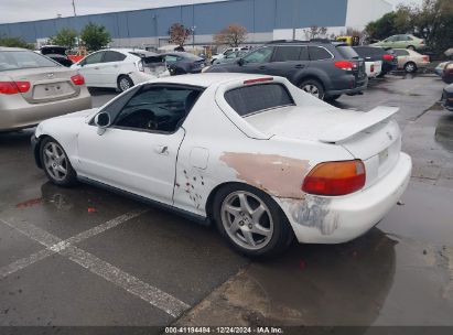 1995 HONDA CIVIC DEL SOL S White  Gasoline JHMEG1246SS000386 photo #4