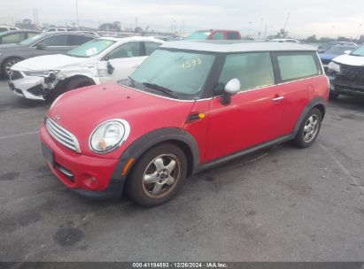 2011 MINI COOPER CLUBMAN Red  Gasoline WMWZF3C5XBT188488 photo #3