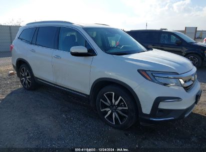 2022 HONDA PILOT AWD TOURING 7 PASSENGER White  Gasoline 5FNYF6H67NB017660 photo #1