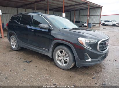 2019 GMC TERRAIN SLE Black  Gasoline 3GKALMEV9KL148276 photo #1