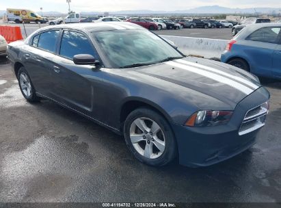 2013 DODGE CHARGER SE Gray  Flexible Fuel 2C3CDXBG7DH596850 photo #1