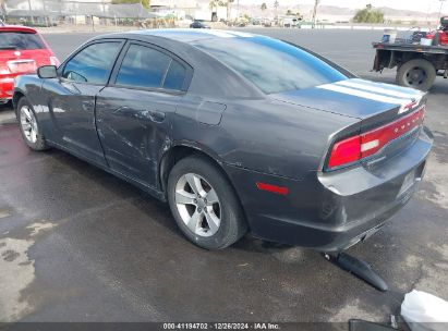 2013 DODGE CHARGER SE Gray  Flexible Fuel 2C3CDXBG7DH596850 photo #4