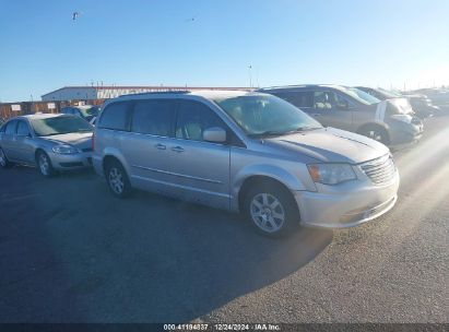 2012 CHRYSLER TOWN & COUNTRY TOURING Silver  Flexible Fuel 2C4RC1BG5CR210392 photo #1