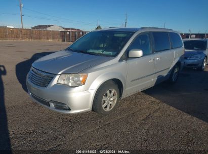 2012 CHRYSLER TOWN & COUNTRY TOURING Silver  Flexible Fuel 2C4RC1BG5CR210392 photo #3