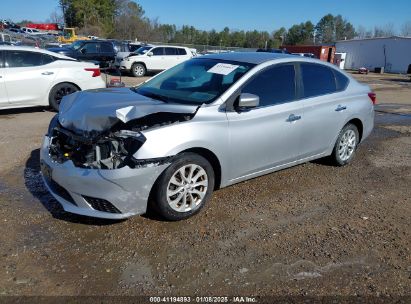 2019 NISSAN SENTRA SV Silver  Gasoline 3N1AB7AP3KY311937 photo #3