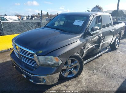 2015 RAM 1500 BIG HORN Gray  Diesel 1C6RR7LM7FS549252 photo #3