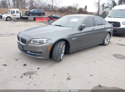 2014 BMW 535I Gray  Gasoline WBA5B1C56ED475596 photo #3