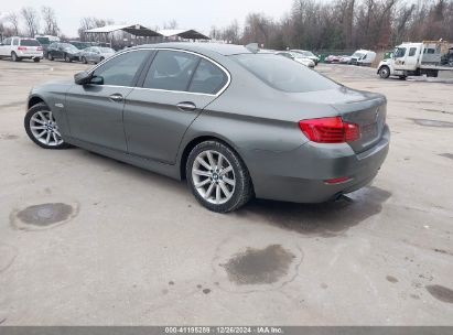 2014 BMW 535I Gray  Gasoline WBA5B1C56ED475596 photo #4