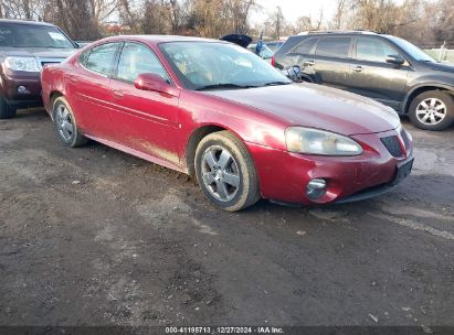 2007 PONTIAC GRAND PRIX Burgundy  Gasoline 2G2WP582371138997 photo #1