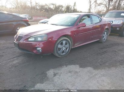 2007 PONTIAC GRAND PRIX Burgundy  Gasoline 2G2WP582371138997 photo #3