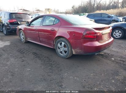 2007 PONTIAC GRAND PRIX Burgundy  Gasoline 2G2WP582371138997 photo #4