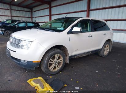 2010 LINCOLN MKX White  Gasoline 2LMDJ8JC5ABJ34041 photo #3