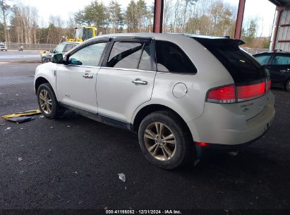 2010 LINCOLN MKX White  Gasoline 2LMDJ8JC5ABJ34041 photo #4