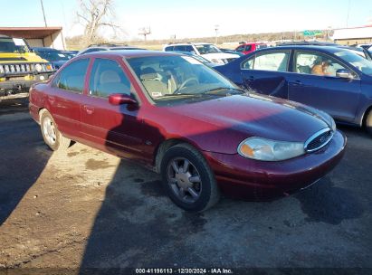 1999 FORD CONTOUR SE Maroon  Gasoline 1FAFP6639XK119874 photo #1