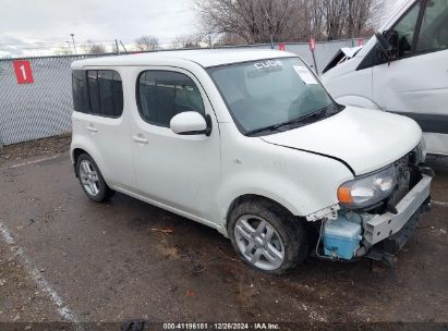 2010 NISSAN CUBE 1.8SL White  Gasoline JN8AZ2KR9AT156270 photo #1