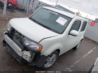 2010 NISSAN CUBE 1.8SL White  Gasoline JN8AZ2KR9AT156270 photo #3