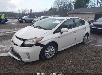 2013 TOYOTA PRIUS PLUG-IN White  Hybrid JTDKN3DP8D3045825 photo #3