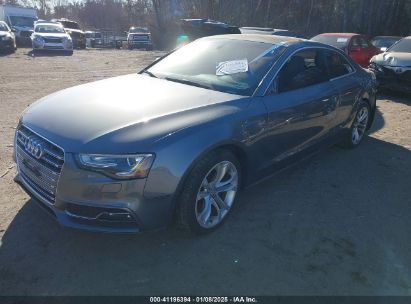 2016 AUDI S5 3.0T PREMIUM PLUS Gray  Gasoline WAUC4AFR8GA039398 photo #3