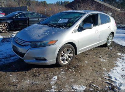 2010 HONDA INSIGHT EX Silver  Hybrid JHMZE2H78AS002041 photo #3