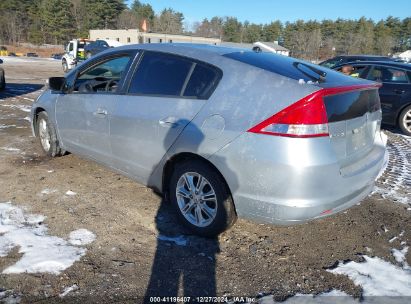 2010 HONDA INSIGHT EX Silver  Hybrid JHMZE2H78AS002041 photo #4