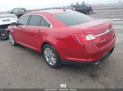 2011 FORD TAURUS LIMITED Red  Gasoline 1FAHP2FW4BG159688 photo #4