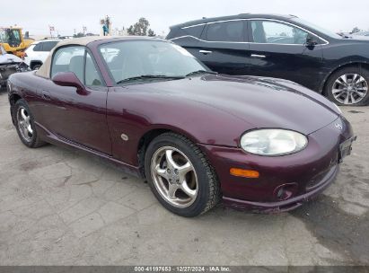 2000 MAZDA MX-5 MIATA LS/SPECIAL EDITION Burgundy  Gasoline JM1NB3532Y0146318 photo #1