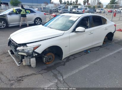 2017 INFINITI Q50 3.0T SIGNATURE EDITION White  Gasoline JN1EV7AP3HM744078 photo #3