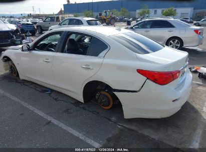 2017 INFINITI Q50 3.0T SIGNATURE EDITION White  Gasoline JN1EV7AP3HM744078 photo #4