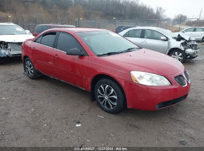 2006 PONTIAC G6 Red  Gasoline 1G2ZF55B164135670 photo #1