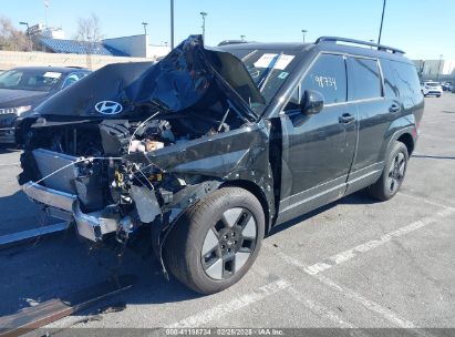 2025 HYUNDAI SANTA FE HYBRID SEL Black  Hybrid 5NMP24G14SH026862 photo #3