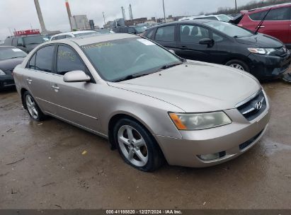 2007 HYUNDAI SONATA LIMITED/SE V6 Champagne  Gasoline 5NPEU46F87H166163 photo #1