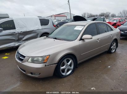 2007 HYUNDAI SONATA LIMITED/SE V6 Champagne  Gasoline 5NPEU46F87H166163 photo #3