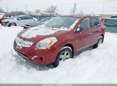 2012 NISSAN ROGUE S Maroon  Gasoline JN8AS5MT8CW299484 photo #3