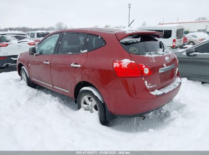 2012 NISSAN ROGUE S Maroon  Gasoline JN8AS5MT8CW299484 photo #4