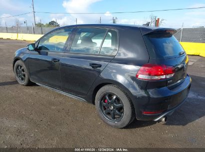 2013 VOLKSWAGEN GTI 4-DOOR Black  Gasoline WVWHD7AJ6DW123859 photo #4