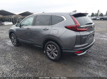 2021 HONDA CR-V AWD EX Gray  Gasoline 2HKRW2H55MH620093 photo #4