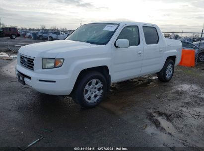 2006 HONDA RIDGELINE RTL White  Gasoline 2HJYK16596H529291 photo #3