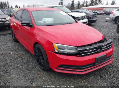 2015 VOLKSWAGEN JETTA 2.0L S Red  Gasoline 3VW2K7AJ8FM246008 photo #1