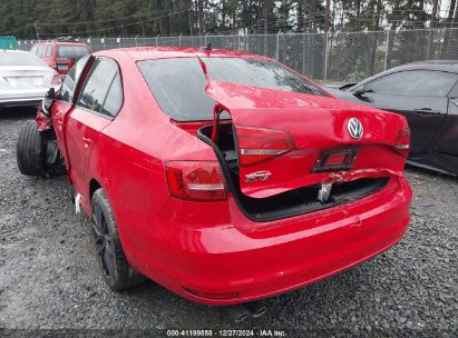 2015 VOLKSWAGEN JETTA 2.0L S Red  Gasoline 3VW2K7AJ8FM246008 photo #4