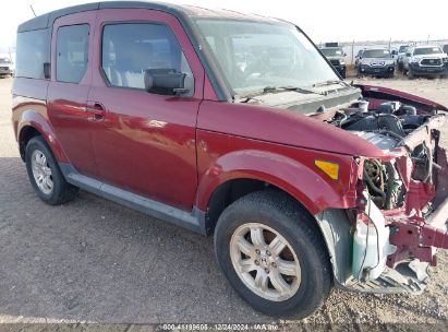 2008 HONDA ELEMENT EX Maroon  Gasoline 5J6YH28758L000847 photo #1