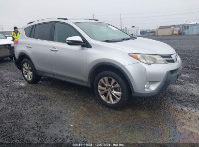 2015 TOYOTA RAV4 LIMITED Silver  Gasoline JTMZD33V085080984 photo #1