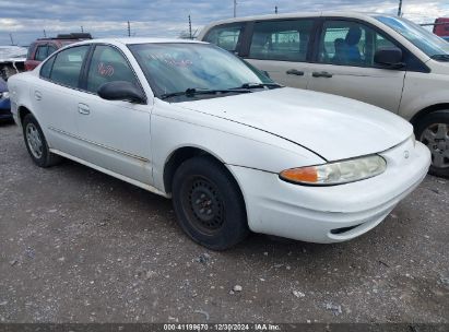 2003 OLDSMOBILE ALERO GX White  Gasoline 1G3NK52F63C184765 photo #1