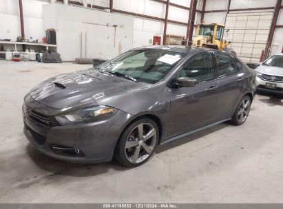 2016 DODGE DART GT Gray  Gasoline 1C3CDFEB4GD577605 photo #3