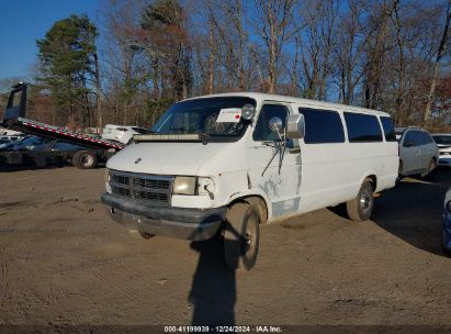 1996 DODGE RAM WAGON B3500 White  Gasoline 2B5WB35Z5TK183176 photo #3