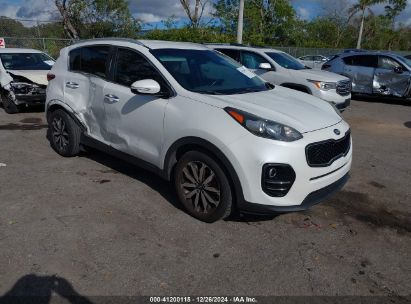 2018 KIA SPORTAGE EX White  Gasoline KNDPN3AC1J7486501 photo #1